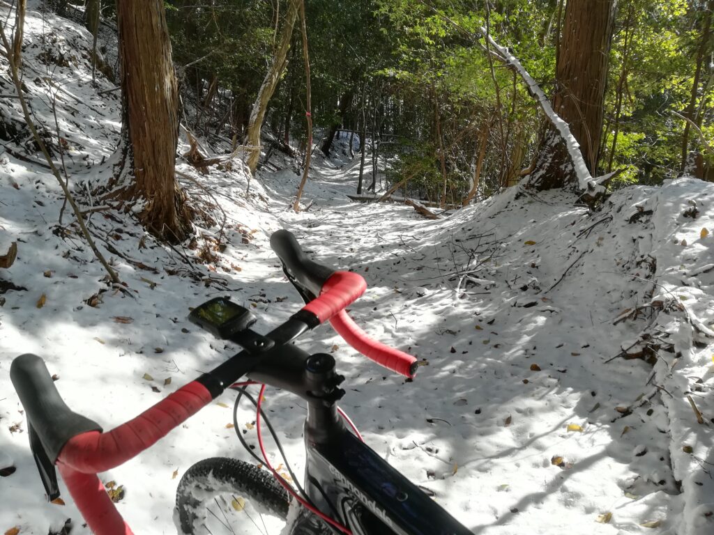 雪のライド